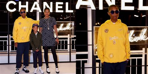 pharrell williams chanel collection|Chanel pharrell hoodie.